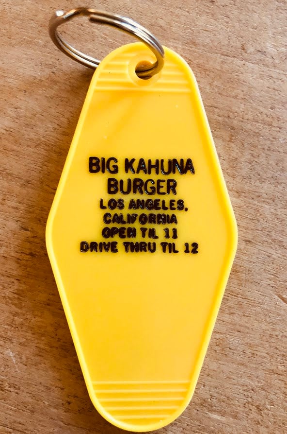 Pulp Fiction Inspiriert Big Kahuna Burger von KeyTagsRUSdotcom