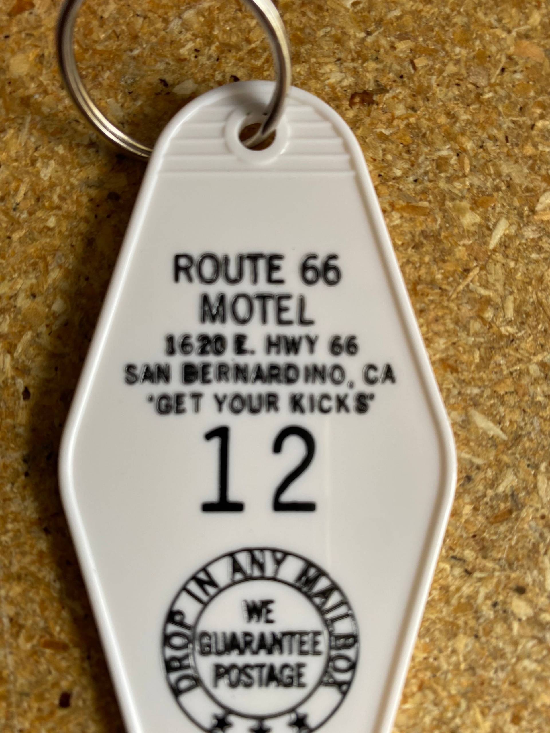 Route 66 Schlüsselanhänger von KeyTagsRUSdotcom