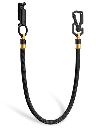 KeyUnity KD02YB Titanium Carabiner Belt Clip Wallet Chain Braided Rope, Hip Hop Pants Chain Jeans Keychain Accessoire für Männer KeyUnity KD02YB Titanium Carabiner Belt Clip Wallet Chain Braided Rope, Hip Hop Pants Chain Jeans Keychain Accessoire für Männer von KeyUnity