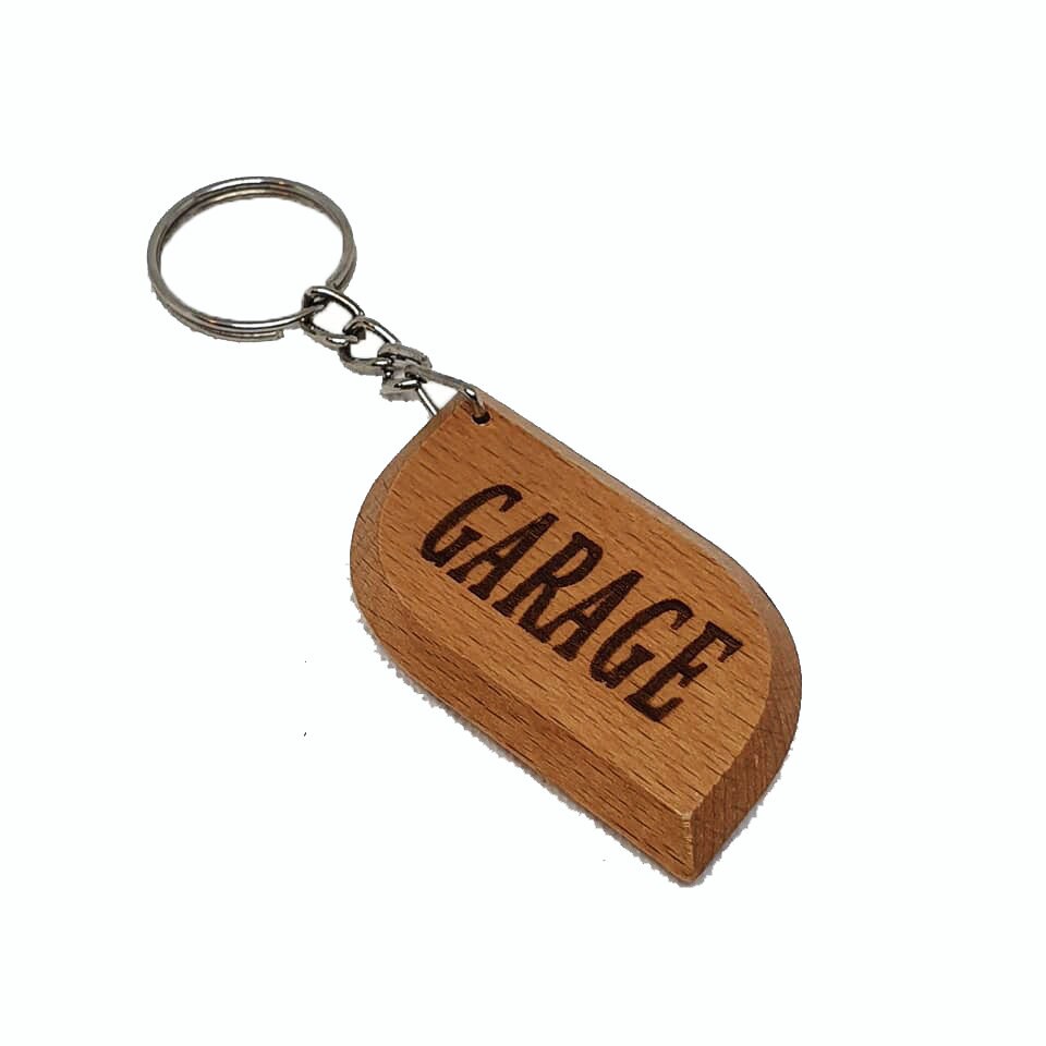 Garage Schlüsselanhänger Fob Tag Key Organizer von KeyringShop