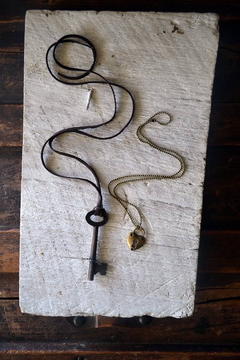 Sein Und Ihrs Schloss Schlüssel Halsketten - Zu Meinem Herzen Set Pärchen & Halskette Paar Geschenk Hochzeitsgeschenk von Keytiques