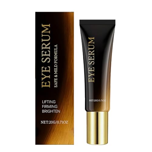 Keyubria Aufhellende Augencreme | 20g Augenpflege Creme | Glättende Beruhigende Straffende Wirkung Für Frauen Tägliche Pflege Tag Und Nacht Unterwegs,Tägliche Nachtpflege von Keyubria