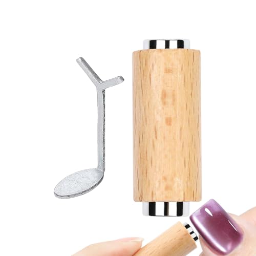 Keyubria Herz Magnet Für Nägel,Kleines Magnet-Werkzeug Für Nageldesign | Kompaktes Maniküre-Set Für Damen Mit Tragbarem Magnetstab Für Salon-Qualität Lackierung von Keyubria