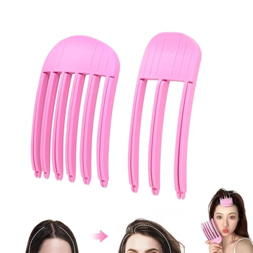 Haarvolumen Clip für flauschigen Pony, hohes Kronenvolumen-Werkzeug für Frauen, 3/6 Zähne, hoher Schädel, Artefakt, windformender Stylingkamm, spurlose Haarspange für eine natürliche, geschwollene Haarvolumen Clip für flauschigen Pony, hohes Kronenvolumen-Werkzeug für Frauen, 3/6 Zähne, hoher Schädel, Artefakt, windformender Stylingkamm, spurlose Haarspange für eine natürliche, geschwollene von Kezzfpa