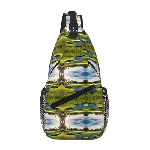 Golfschläger-Umhängetasche, Umhängetasche, Brusttasche, Schultergurt, Hüfttasche, für Herren und Damen von Kfjghhl
