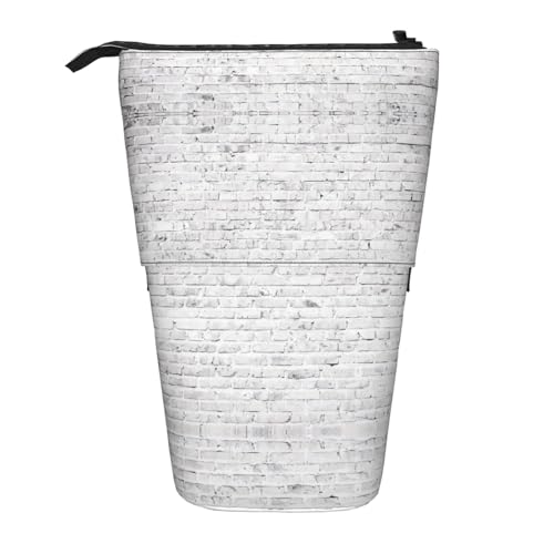 Kfjghhl Brick Wall Federmäppchen Mädchen Groß Leicht Halter Studenten Erwachsene Junge Geschenke Kind Stand Up Bleistift von Kfjghhl