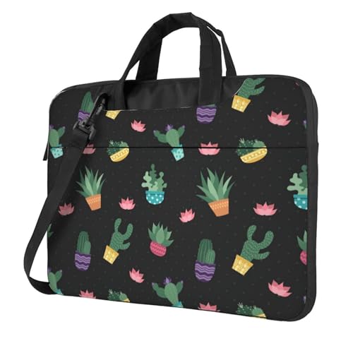 Kfjghhl Classic Cactus.. Laptoptasche Aktentasche Pad Notebookfach Elegante Businesstasche Separate Büro, Schwarz , 15.6 inch Kfjghhl Classic Cactus.. Laptoptasche Aktentasche Pad Notebookfach Elegante Businesstasche Separate Büro, Schwarz , 15.6 inch von Kfjghhl
