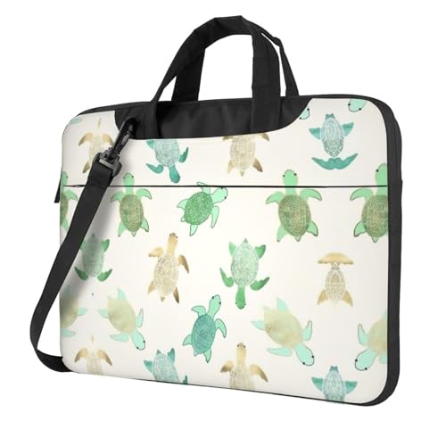 Kfjghhl Classic Turtle Write Laptoptasche Aktentasche Pad Notebookfach Elegante Businesstasche Separates Büro, Schwarz , 15.6 inch Kfjghhl Classic Turtle Write Laptoptasche Aktentasche Pad Notebookfach Elegante Businesstasche Separates Büro, Schwarz , 15.6 inch von Kfjghhl