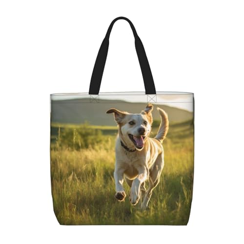 Kfjghhl Hundetasche, großes Fassungsvermögen, Hand-/Schulter-Reißverschluss, für Damen, Mädchen, Ladentasche, Arbeit, Uni, Alltag Kfjghhl Hundetasche, großes Fassungsvermögen, Hand-/Schulter-Reißverschluss, für Damen, Mädchen, Ladentasche, Arbeit, Uni, Alltag von Kfjghhl