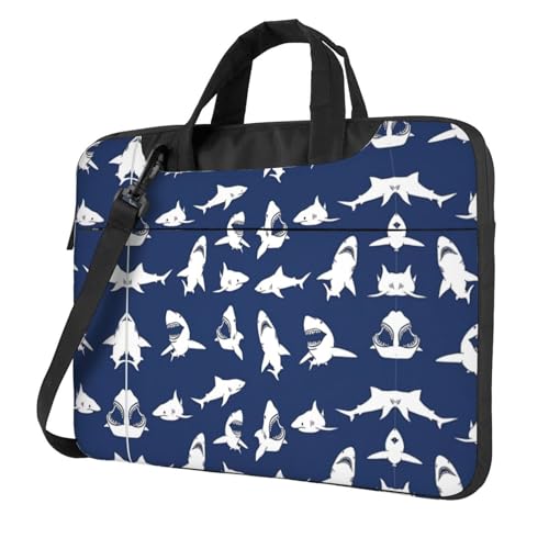 Kfjghhl Klassische Verschiedene Seefisch-Muster Laptoptasche Aktentasche Pad Notebook-Fach Elegante Businesstasche Separates Büro, Schwarz , 13 inch Kfjghhl Klassische Verschiedene Seefisch-Muster Laptoptasche Aktentasche Pad Notebook-Fach Elegante Businesstasche Separates Büro, Schwarz , 13 inch von Kfjghhl