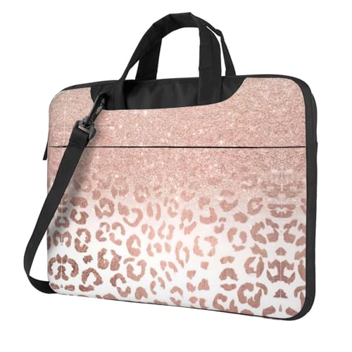 Kfjghhl Klassische rotgoldene Glitzer-Laptop-Tasche, Aktentasche, Pad, Notebook-Fach, elegante Business-Tasche, separates Büro, Schwarz , 14 inch Kfjghhl Klassische rotgoldene Glitzer-Laptop-Tasche, Aktentasche, Pad, Notebook-Fach, elegante Business-Tasche, separates Büro, Schwarz , 14 inch von Kfjghhl