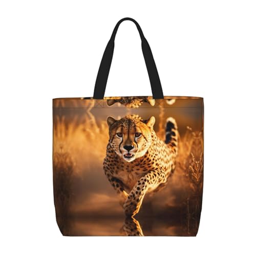 Kfjghhl Leoparden-Tragetasche, großes Fassungsvermögen, Hand-/Schulter-Reißverschluss, für Damen, Mädchen, Ladentasche, Arbeit, Uni, Alltag Kfjghhl Leoparden-Tragetasche, großes Fassungsvermögen, Hand-/Schulter-Reißverschluss, für Damen, Mädchen, Ladentasche, Arbeit, Uni, Alltag von Kfjghhl