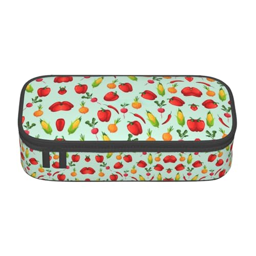 Kfjghhl Schönes Federmäppchen mit Schmetterlingen, großes Federmäppchen für Mädchen und Jungen, niedliches Federmäppchen, zweites großes Fassungsvermögen, Reißverschluss-Fächer von Kfjghhl