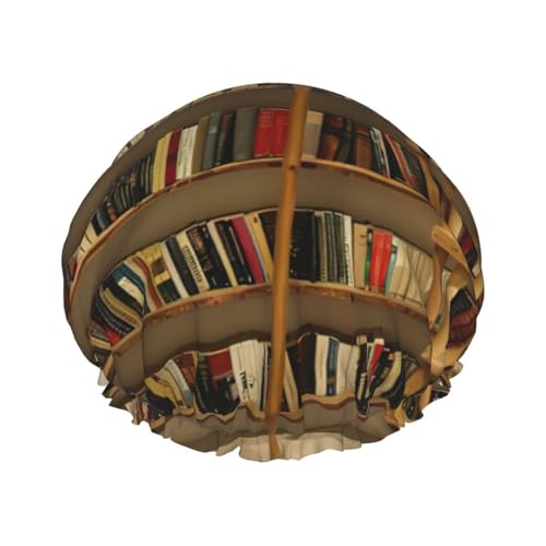 Lustige Bücherregale Kollektion und Leiter Duschhauben Frauen wiederverwendbar große Duschhaube Männer schnell trocknende Pflege Haare lang kurz Kinderbad Lustige Bücherregale Kollektion und Leiter Duschhauben Frauen wiederverwendbar große Duschhaube Männer schnell trocknende Pflege Haare lang kurz Kinderbad von Kfjghhl