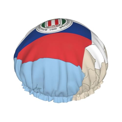 Paraguay Position Flagge Karte Duschhauben Frauen wiederverwendbar große Duschhaube Männer schnell trocknende Pflege Haar lang kurz Kinderbad von Kfjghhl