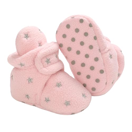 Babyschuhe Winterschuhe Baby Stiefel Krabbelschuhe Weiche Sohle Warme Booties Neugeborenen Lauflernschuhe Kuschelige Fleece-Stiefel mit rutschfestem Boden Stiefel für Kleinkinder Babyschuhe Winterschuhe Baby Stiefel Krabbelschuhe Weiche Sohle Warme Booties Neugeborenen Lauflernschuhe Kuschelige Fleece-Stiefel mit rutschfestem Boden Stiefel für Kleinkinder von Kfnire