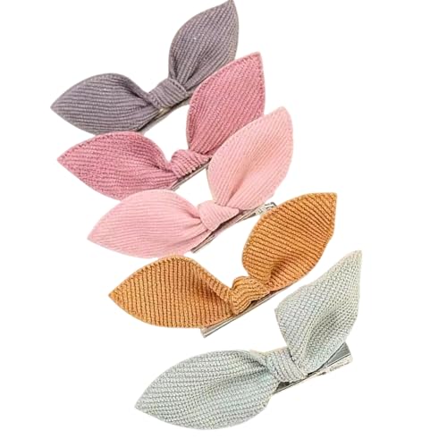 5 x modische Haarschleifen für Frauen und Kinder, einfach zu kombinieren für verschiedene Anlässe, Schleifen, Haar-Accessoires, Haarschleifen von Kfwfuaee