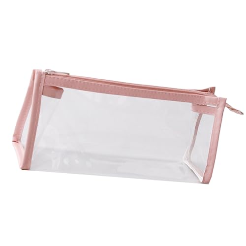 Bleistiftbeutel Bleistift Beutel Bleistift Hülle Klare Beutel Stiftbeutel Make Up Schulbüro Liefert Klare Ästhetik Großtasche von Kfwfuaee
