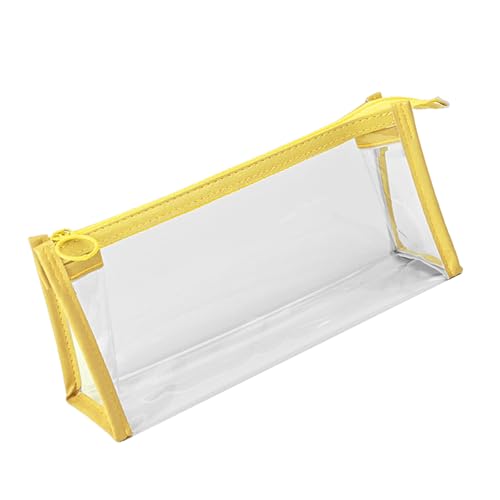 Bleistiftbeutel Bleistift Beutel Bleistift Hülle Klare Beutel Stiftbeutel Make Up Schulbüro Liefert Klare Ästhetik Großtasche von Kfwfuaee