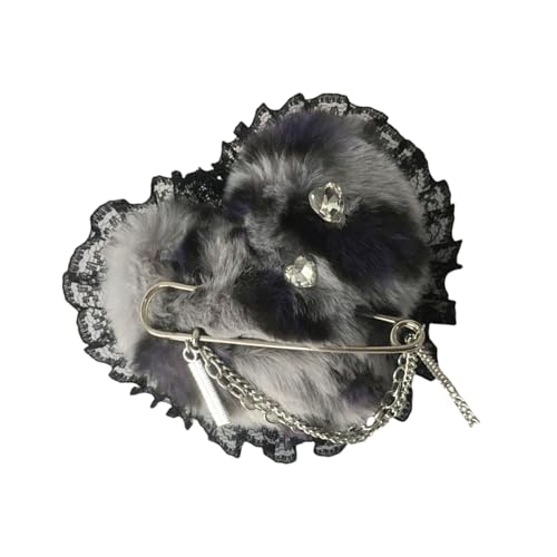 Haarspangen für Mädchen, Haarspangen mit Strasssteinen, Haarspange in Herzform, Haarspange für Damen von Kfwfuaee