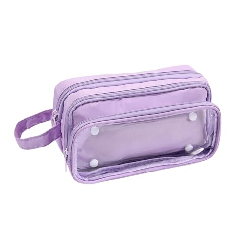 Kfwfuaee Bleistift Bleistift Gehäuse Multi Layered Gehäuse Abtrennbare Beutel Stift Organisatoren Taschen Reise Make Up Beutel Capybara von Kfwfuaee