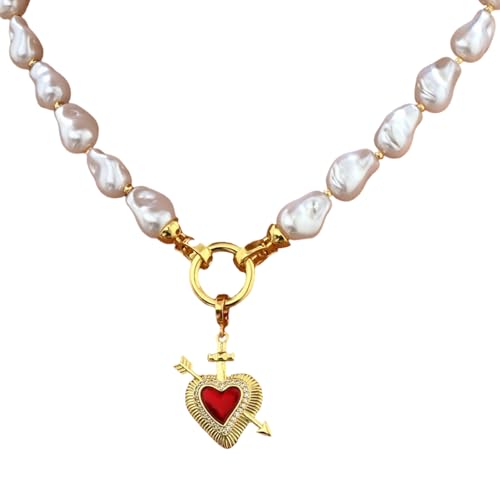 Kfwfuaee Elegante Unregelmäßige Stile Faux Pearls Perlen Halskette Für Frauen Perlen Krawatte Mode Party Tragen Nackenschmuck Kfwfuaee Elegante Unregelmäßige Stile Faux Pearls Perlen Halskette Für Frauen Perlen Krawatte Mode Party Tragen Nackenschmuck von Kfwfuaee