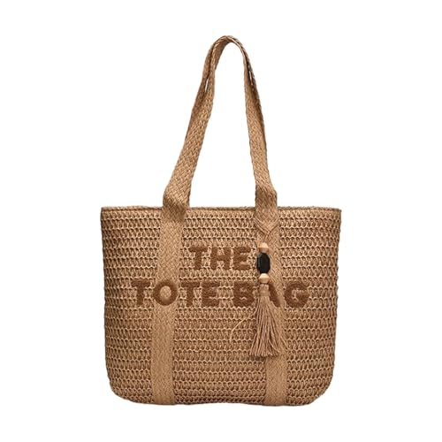 Kfwfuaee Frauen Tasche Große Kapazität Handtasche All Matching Umhängetasche Französische Stile Strandstrohhalm Urlaub Frauen Strand Französische Stile Handtasche Urlaub Große Kapazität Schulter Kfwfuaee Frauen Tasche Große Kapazität Handtasche All Matching Umhängetasche Französische Stile Strandstrohhalm Urlaub Frauen Strand Französische Stile Handtasche Urlaub Große Kapazität Schulter von Kfwfuaee