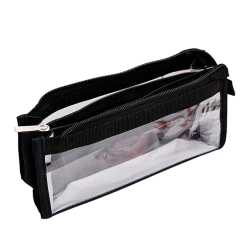 Kfwfuaee Klarer Bleistiftkoffer 6-Layer Beutel Große Kapazität Stiftbeutel Cartoon Box Back to School Supplies Für Mädchen von Kfwfuaee