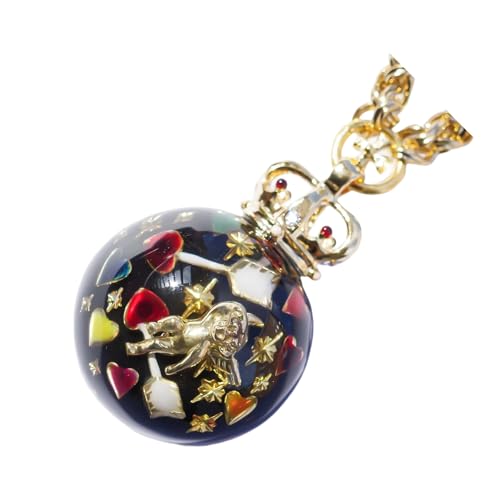 Kfwfuaee Künstlerische Retro-Halskette mit Harz-Anhänger, verstellbare Kette, sichere Halskette, Retro-Anhänger, Schmuck, künstlerischer Schmuck für den täglichen Gebrauch, Einheitsgröße, Wie von Kfwfuaee