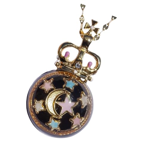Kfwfuaee Modeharz Anhänger Halskette Schlüsselbein Kette Design Einstellbar Länge Legierung Literarischer Retro Charm Nackenschmuck Einstellbar von Kfwfuaee