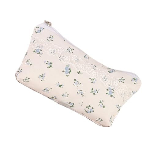 Kfwfuaee Portable Pen Bag School Bleistift Organisatoren Blumendruckkoffer Für Radiergummis Marker Schere Aufbewahrung Blumendruckbox Beutel von Kfwfuaee