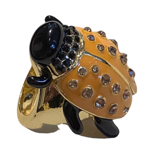 [Kfwfuaee] Schmetterlingsring mit Strasssteinen, Öltropfen, Zubehör für Schmetterling, Vintage-Modeliebhaber von Kfwfuaee