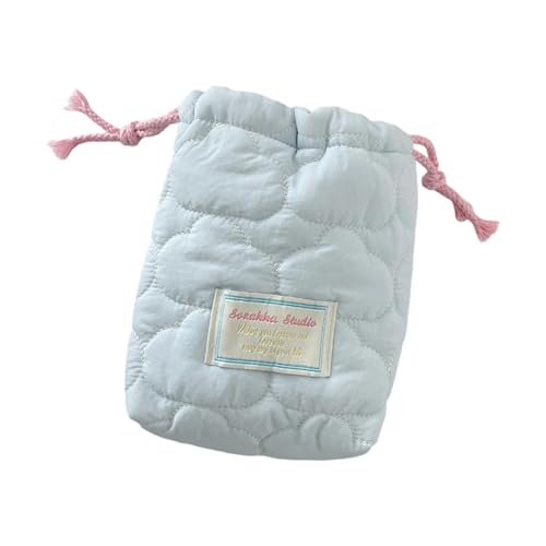 Kfwfuaee Toilettenbeutel Gesteppte Make Up Draw String Kosmetikkamera Aufbewahrung Schöner Pinselhülle Für Frau Girls Make Up Waschspeicher Schutzhülle von Kfwfuaee