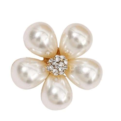 Miniatur Schmetterling Oder Blumenmusterbrosche Schmuck Mit Funkelnden Perlen Und Strasssteinen Die Für Outfits Perlen Brosche Pin Detailliert Sind von Kfwfuaee