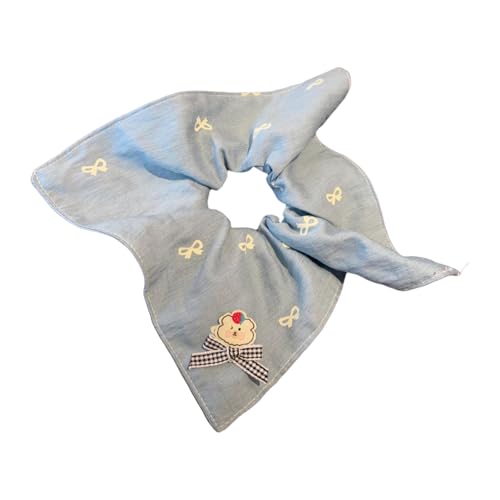 Mode Blaue Kirschen Haarkrawatte Eleganter Kopfschmuck Mit Komfort Und Stilen Für Moderne Frauen von Kfwfuaee