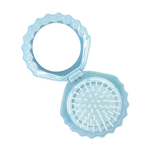 Reisegröße Kamm Faltbare Luft Gepolsterte Haarbürste Für Geldbörse Oder Handtasche Geschenk Für Mädchen Frauen Haarbürste Klapphaarpinsel Mit Kissen von Kfwfuaee