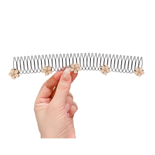 Unsichtbare Haarclipblumen Haare Fixer Kammhaarhalter Stretchierbare Stifte Für Mädchen Frauen Schönheit Dehne Stifte Unsichtbare Clip Blumen Fixed Inser Kamm von Kfwfuaee