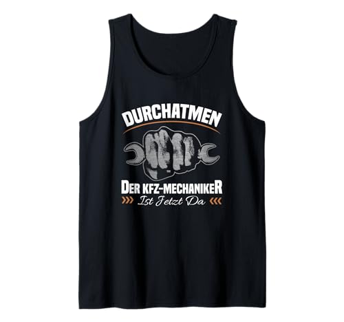 Herren Automechaniker Werkstatt Gadgets Meister Kfz Mechaniker Tank Top von Kfz Mechaniker Geschenk und Auto Werkstatt Gadgets