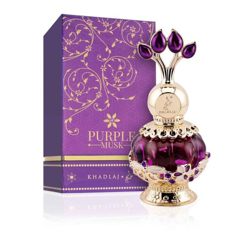 Khadlaj Körperpflegeduft Lila Moschus - koncentrovaný parfémovaný olej - Volumen: 20 ml Khadlaj Körperpflegeduft Lila Moschus - koncentrovaný parfémovaný olej - Volumen: 20 ml von Khadlaj