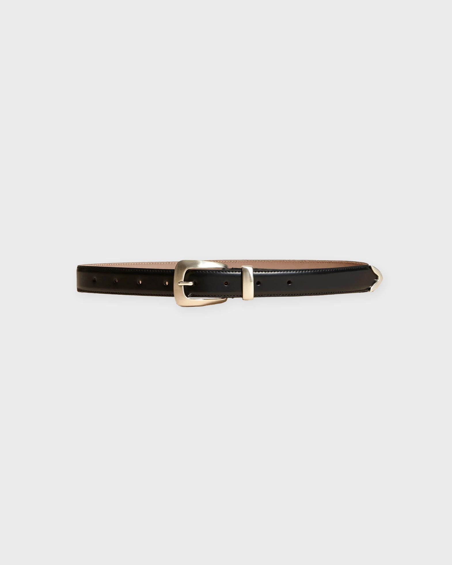 Khaite Belt Benny Sílver Buckle Black Khaite Belt Benny Sílver Buckle Black von Khaite