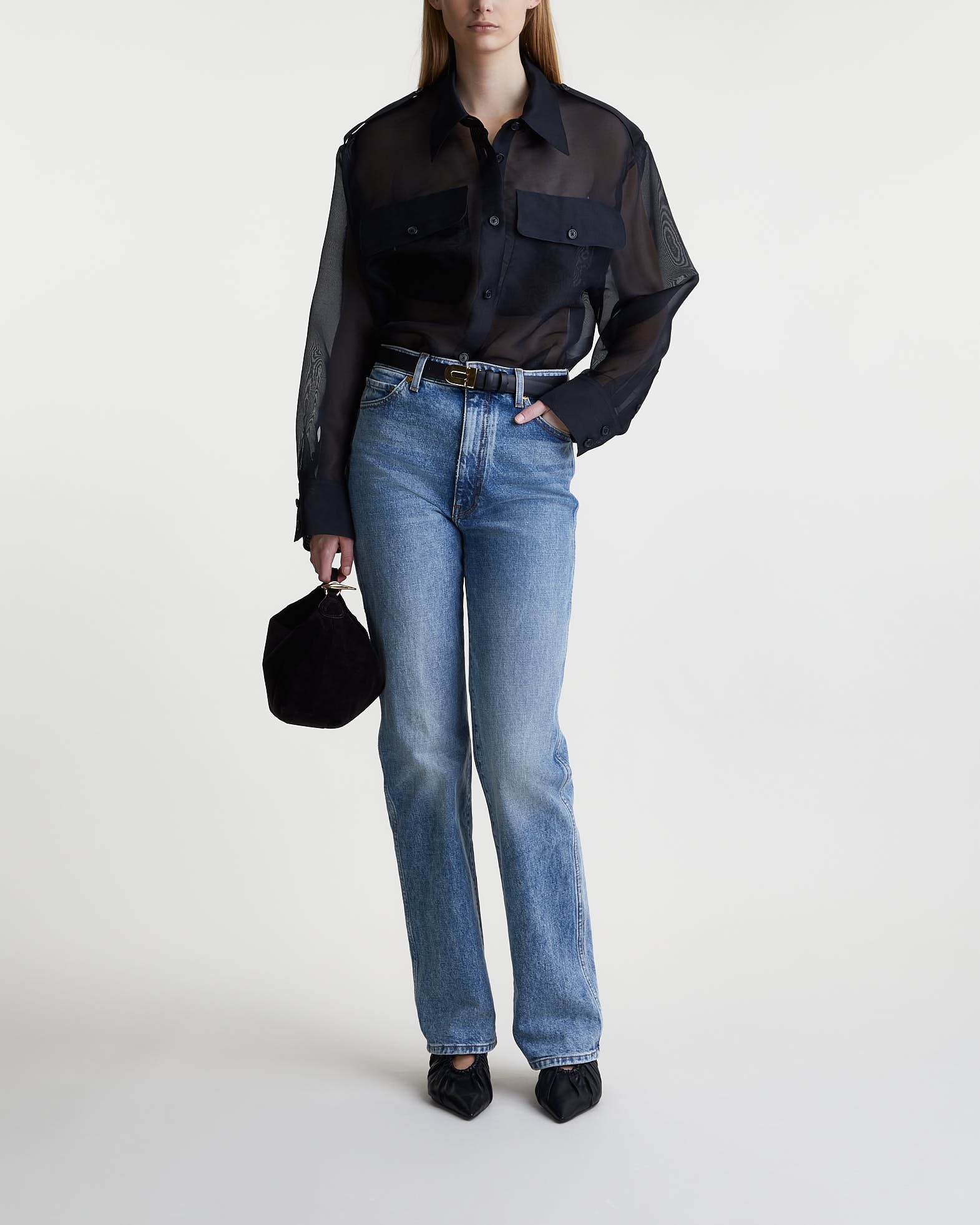 Khaite Shirt Missa Black von Khaite