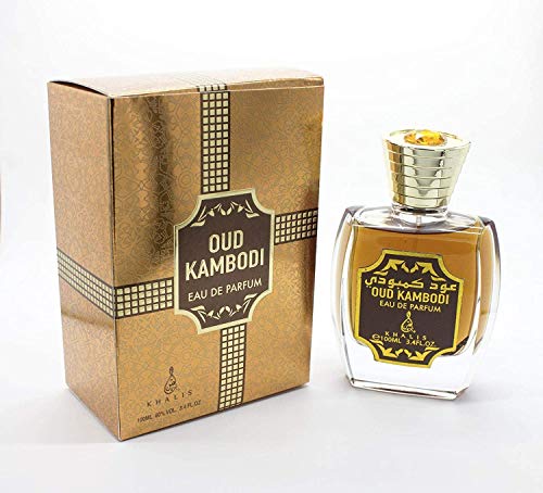 Khalis Oud Kambodi Eau de Parfum, Unisex, 100 ml von Khalis