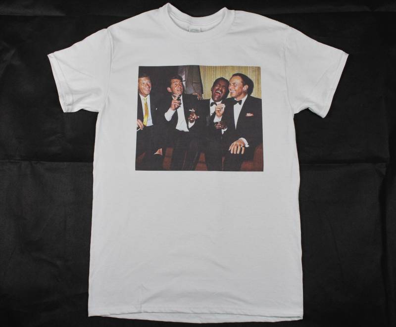 The Rat Pack Weißes T-Shirt Größen Erhältlich Von S-3xl von KhanivorClothing