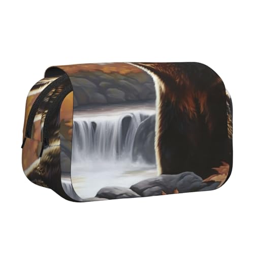 Federmäppchen mit großem Fassungsvermögen, Federmäppchen, Schreibwaren-Organizer, Kosmetiktasche, Bürobedarf von Khkbnb