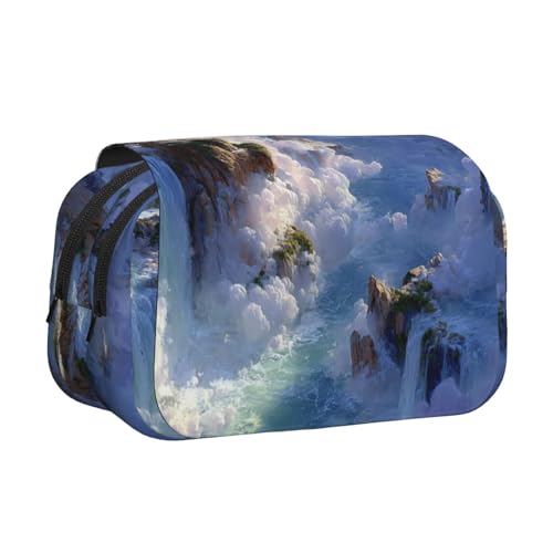 Khkbnb Fantasy Wonderland Federmäppchen, Federmäppchen, Schreibwaren-Organizer, Kosmetiktasche, Bürobedarf von Khkbnb