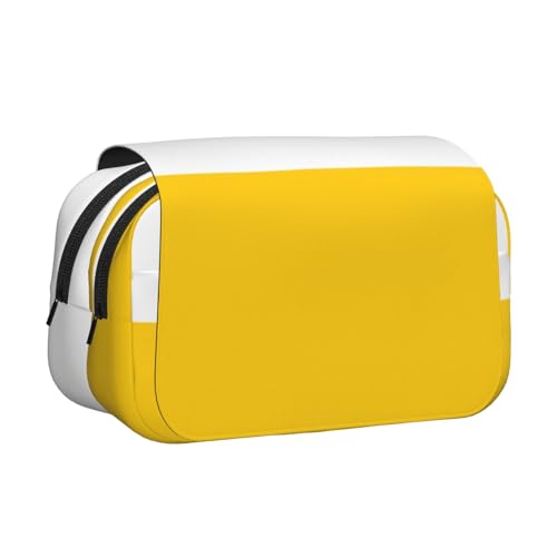 Khkbnb Federmäppchen, Federmäppchen, Schreibwaren-Organizer, Kosmetiktasche, Bürobedarf, Motiv: Schlesische Flagge Khkbnb Federmäppchen, Federmäppchen, Schreibwaren-Organizer, Kosmetiktasche, Bürobedarf, Motiv: Schlesische Flagge von Khkbnb