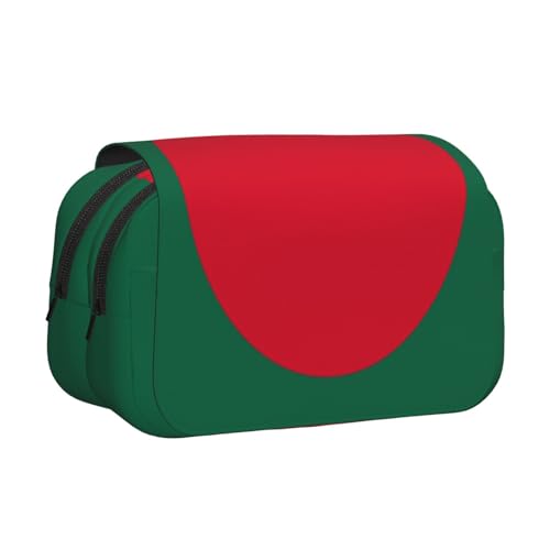 Khkbnb Federmäppchen, Motiv: Flagge von Bangladesch, großes Fassungsvermögen, Federmäppchen, Schreibwaren-Organizer, Kosmetiktasche, Bürobedarf Khkbnb Federmäppchen, Motiv: Flagge von Bangladesch, großes Fassungsvermögen, Federmäppchen, Schreibwaren-Organizer, Kosmetiktasche, Bürobedarf von Khkbnb