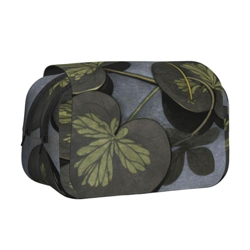 Khkbnb Federmäppchen im Aquarell-Stil, großes Fassungsvermögen, Federmäppchen, Schreibwaren-Organizer, Kosmetiktasche, Bürobedarf von Khkbnb