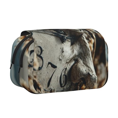 Khkbnb Federmäppchen mit großem Fassungsvermögen, Federmäppchen, Schreibwaren-Organizer, Kosmetiktasche, Bürobedarf von Khkbnb