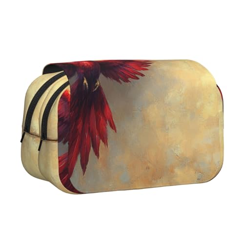 Khkbnb Federmäppchen mit großem Fassungsvermögen, Federmäppchen, Schreibwaren-Organizer, Kosmetiktasche, Bürobedarf von Khkbnb